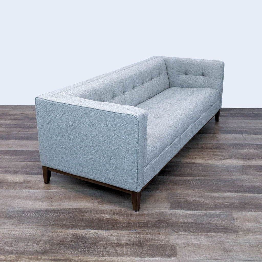 the gray sofa - - the modern source