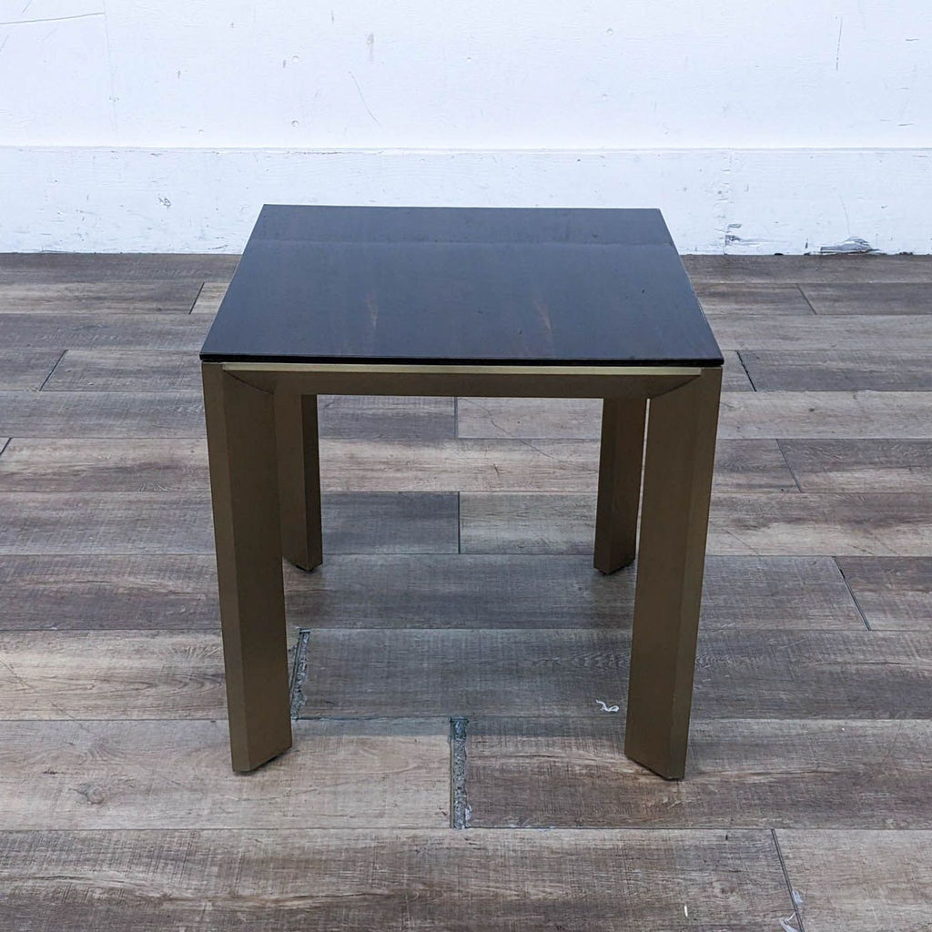 a pair of [ unused0 ] side tables in the style of [ unused0 ]