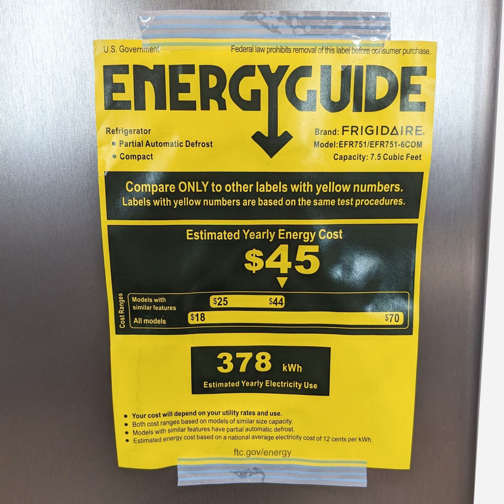 Frigidaire 2-Door Mini Refrigerator with Freezer - Energy Star Rated