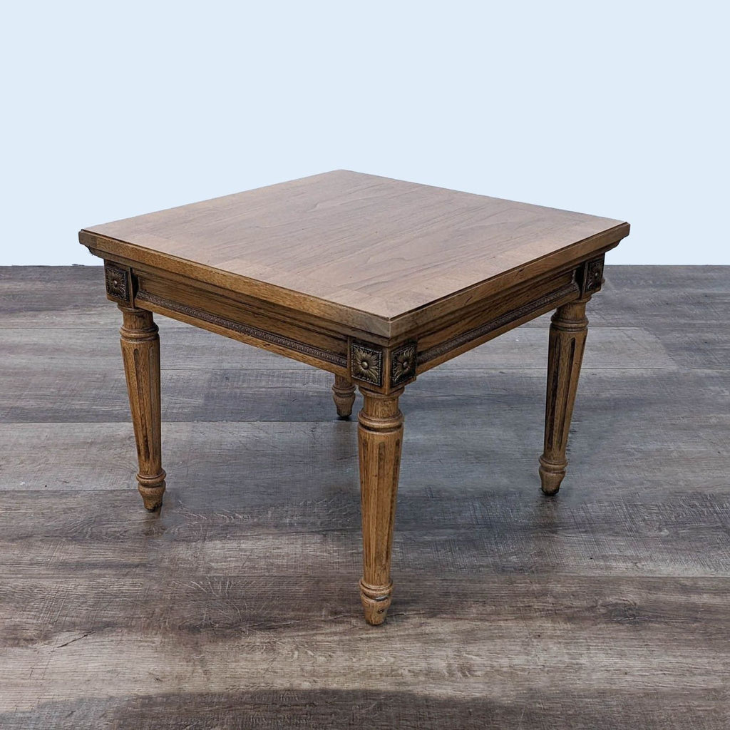 a french provincial style coffee table
