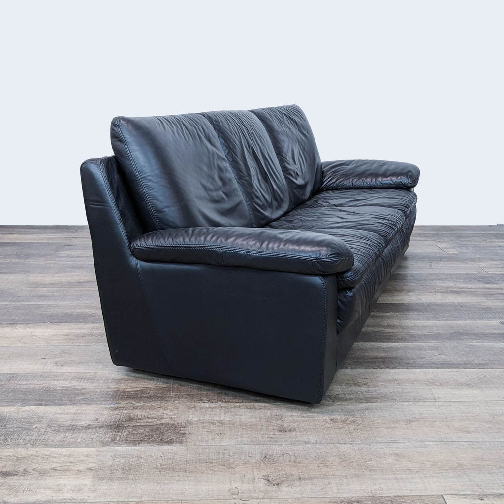 leather sofa in the style of [ unused0 ]