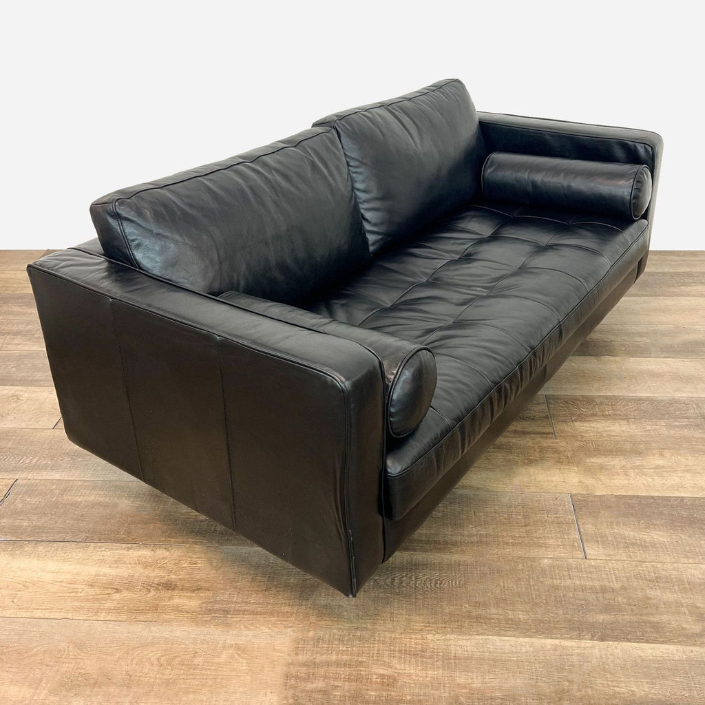 Sven Oxford Leather Sofa by Article