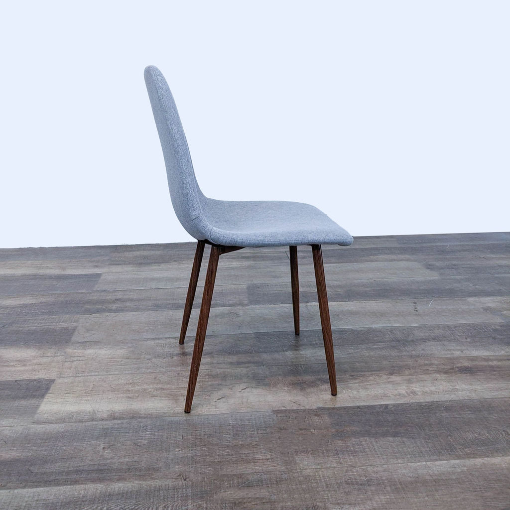 the [ unused0 ] dining chair in blue fabric