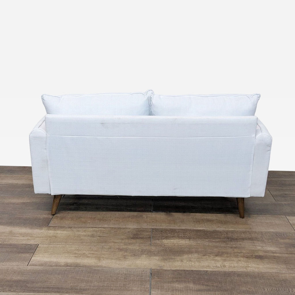 Midway Revive Modern White Loveseat