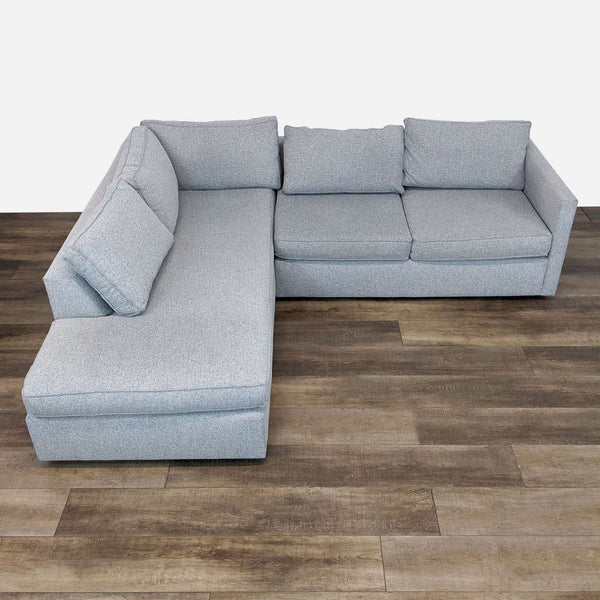 modern sofa in a modern style with a square shape and a square shape. 3d rendering