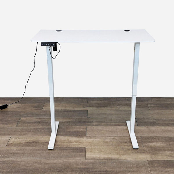 the white desk - - white