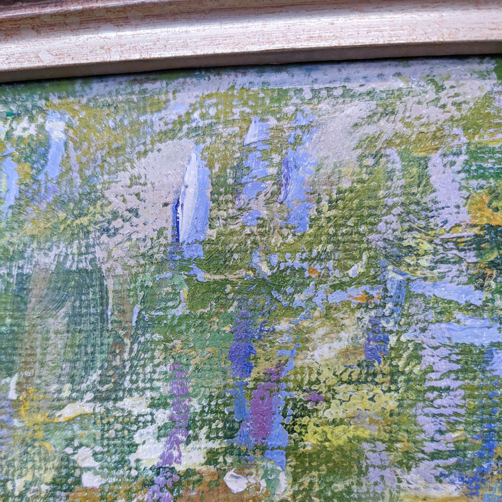 Framed Oil Painting by Anatoly Dverin Titled “Summer”