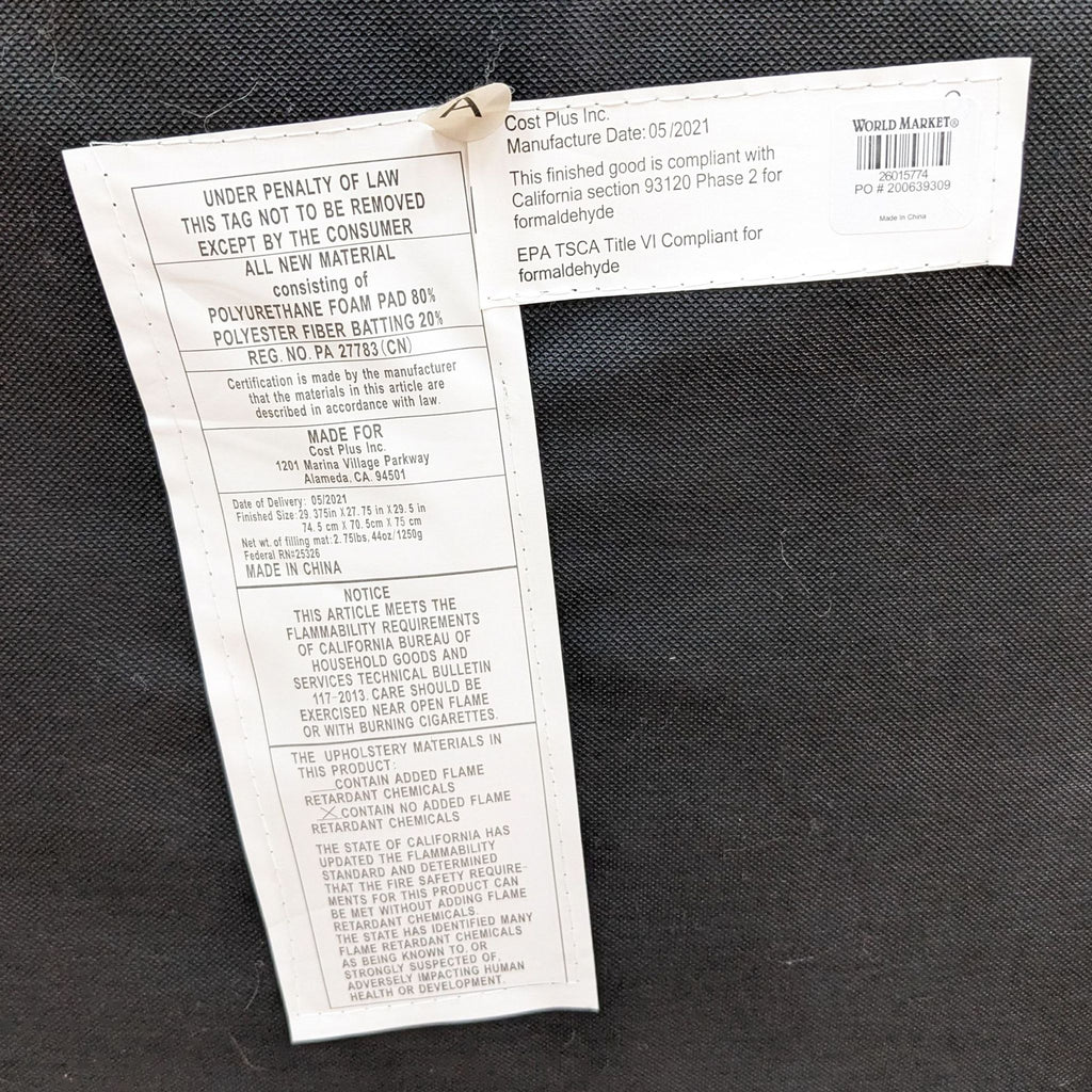 World Market Rust Velvet Mid-Century Lounge Chair