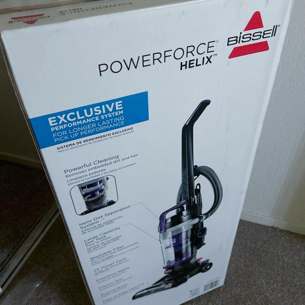 brand new power force hex vacuum cleaner. in box. comes with box. no box.