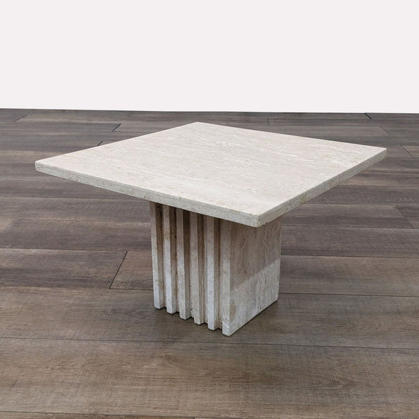 a [ unused0 ] marble side table