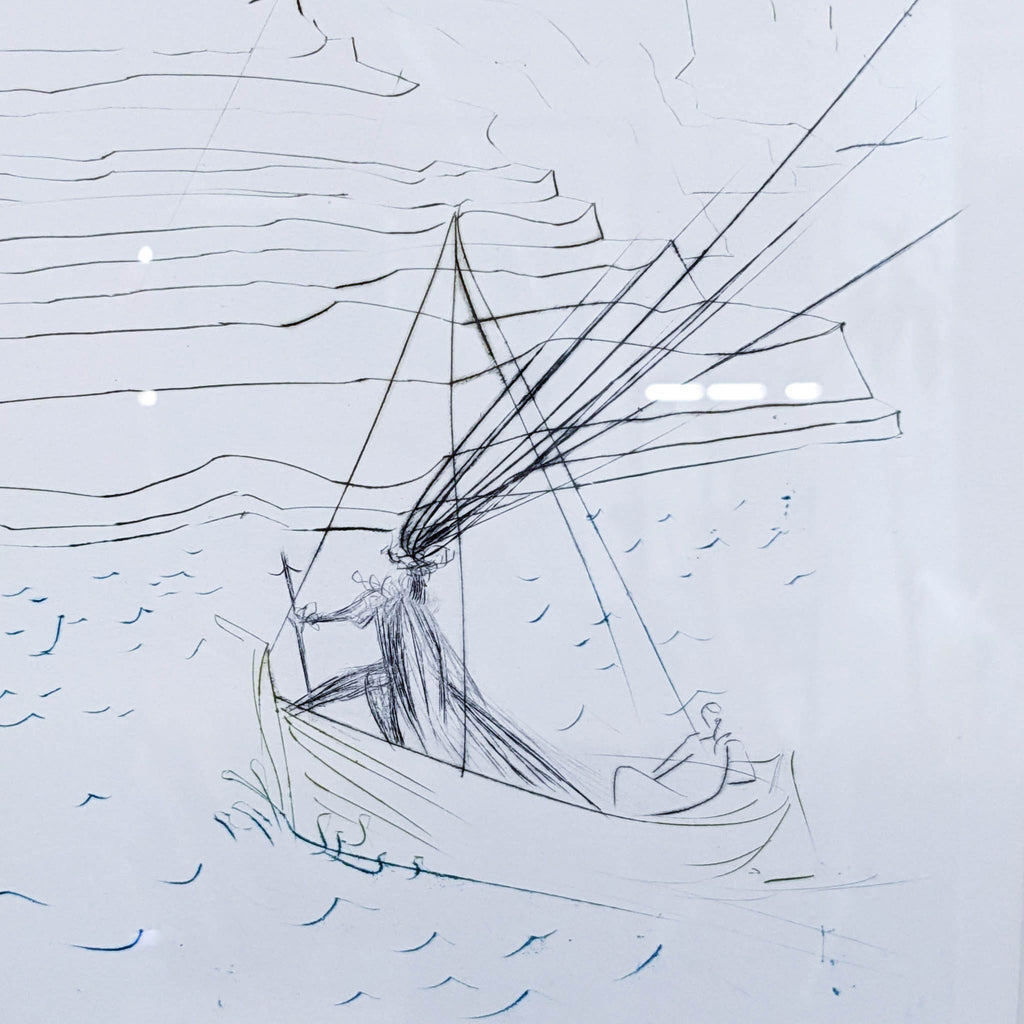 Original "Revelation and the Cornish Tribute" By Salvador Dali