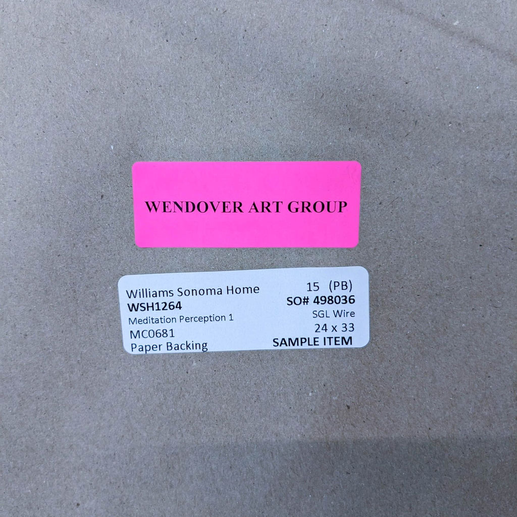 Meditation Perception I Framed Print By Dan Hobday