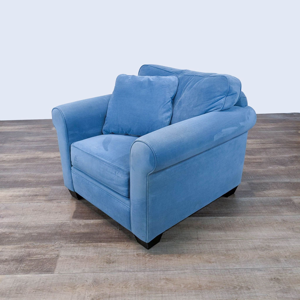 Cozy Blue Armchair