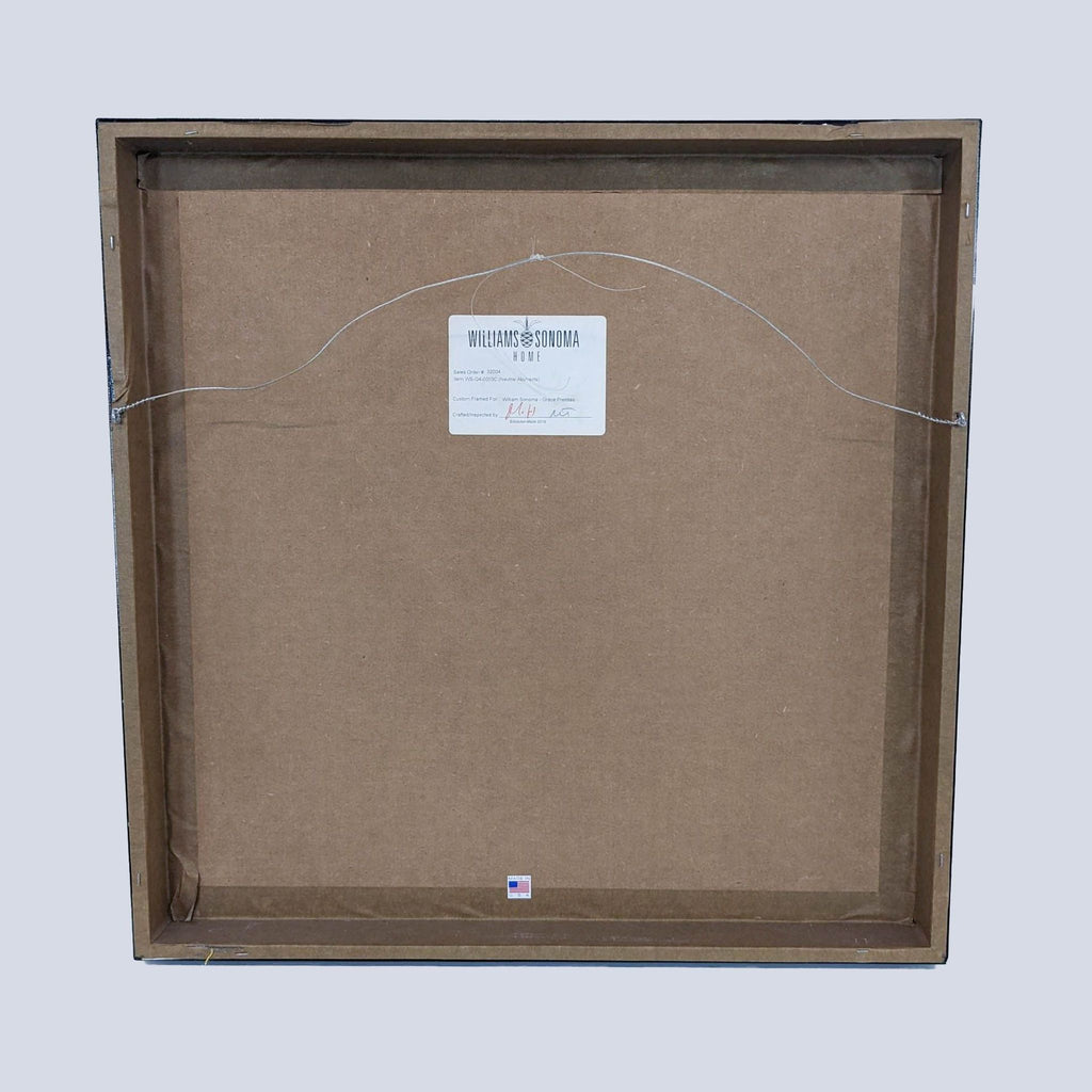 a framed picture of a man