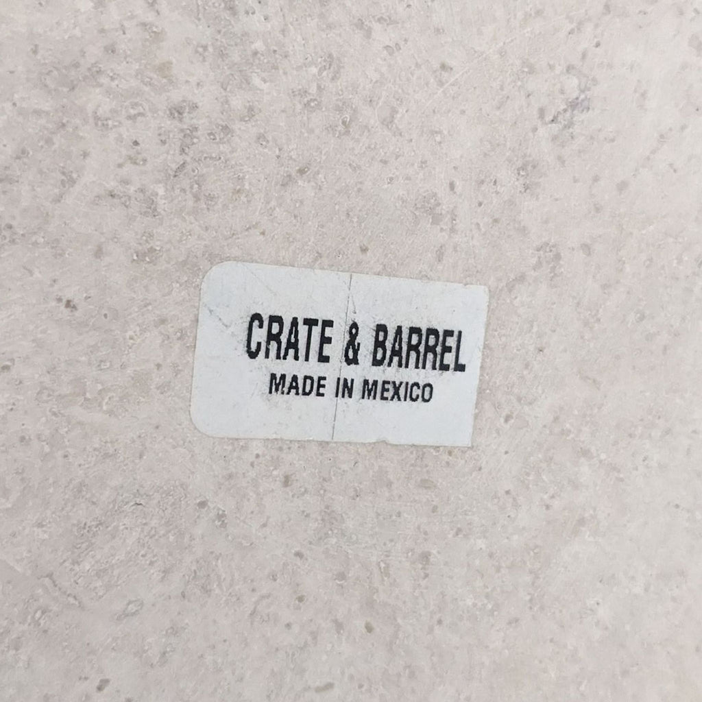 Crate & Barrel Metal Parsons Console Table