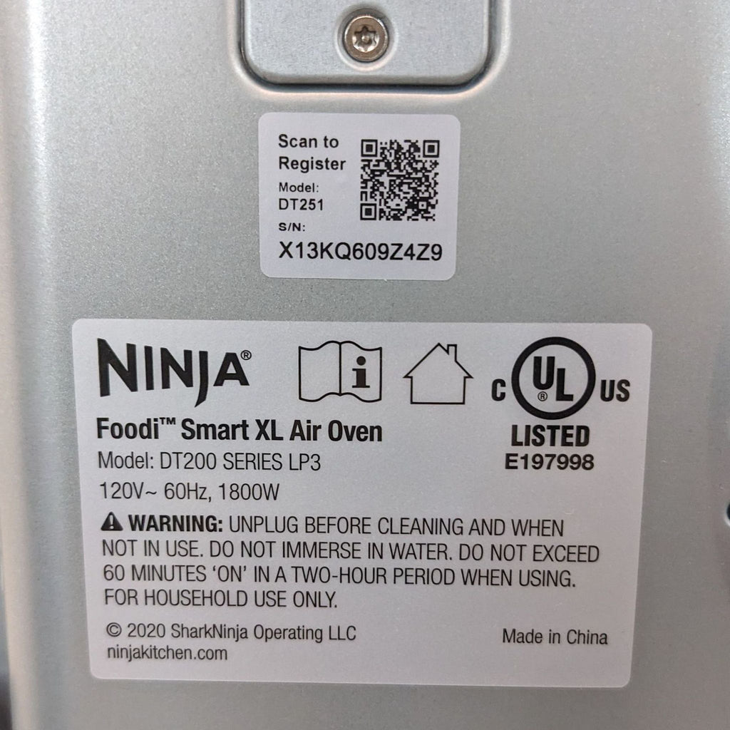 Ninja Digital Air Fryer Oven - Versatile Countertop Appliance
