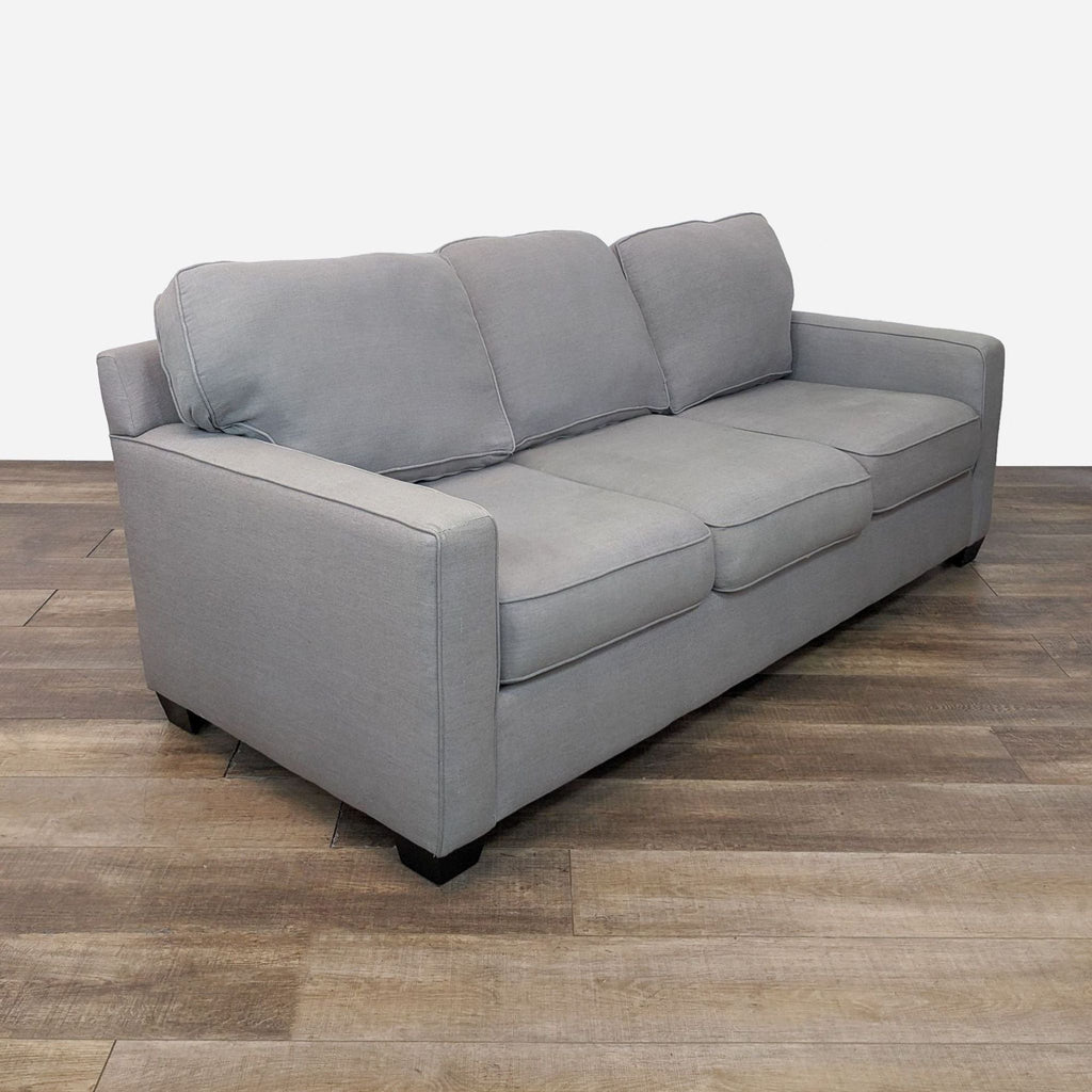 Pottery Barn 3-Seat Buchanan Gray Sofa