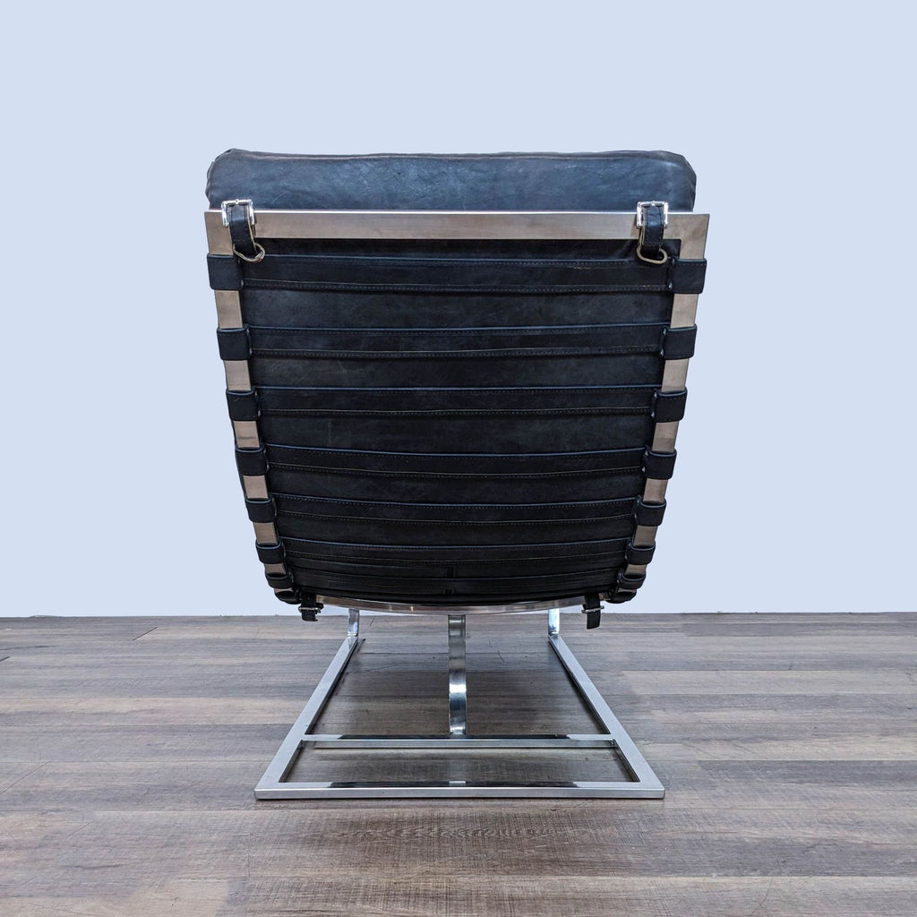 Restoration Hardware Oviedo Leather Chaise