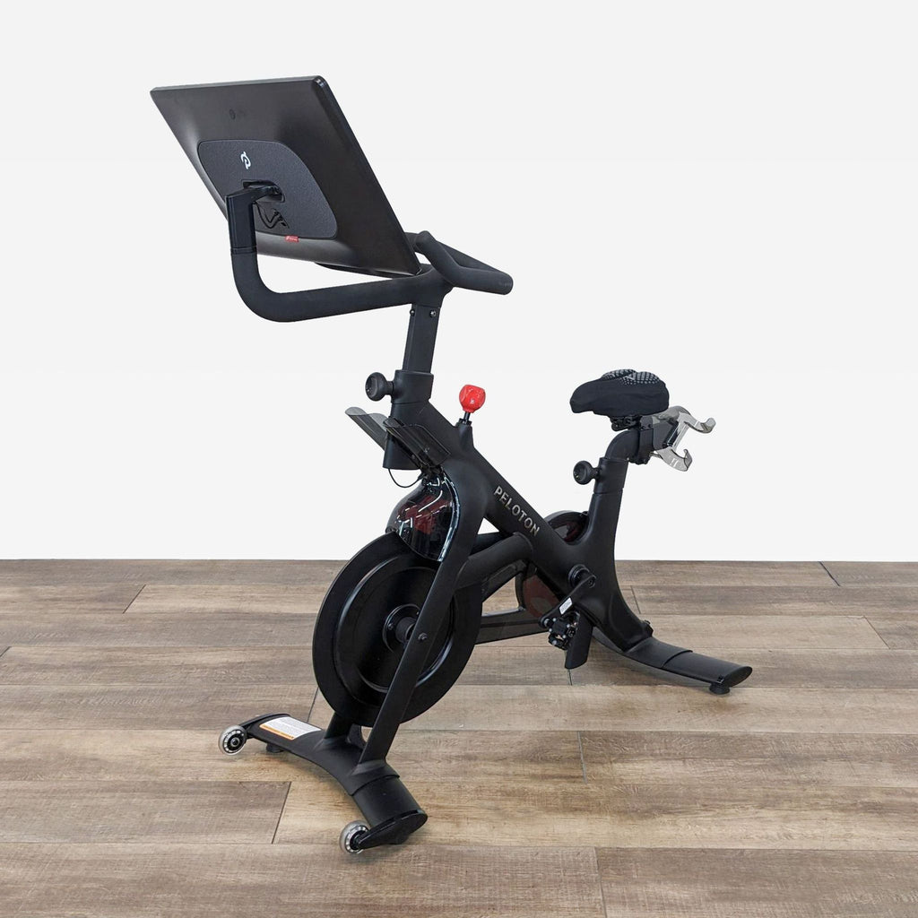 Premium Peloton bike designed for home use, offering real-time performance tracking and professional cycling experience.