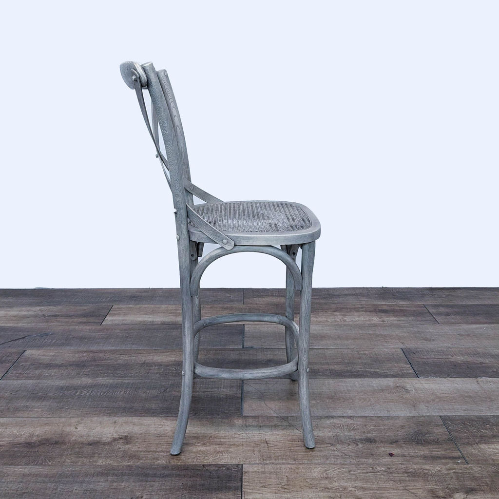 Restoration Hardware Style Cafe Bar Stools - Set Of 4