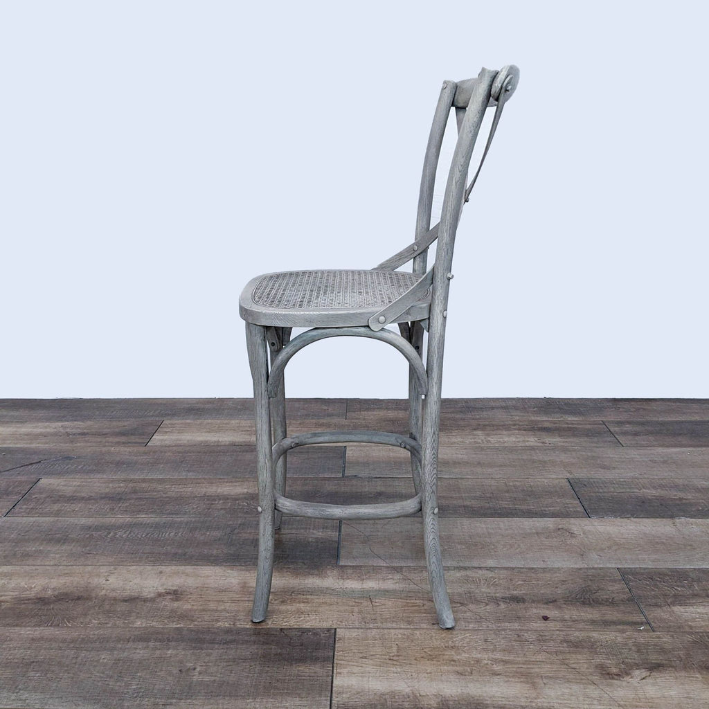 Restoration Hardware Style Cafe Bar Stools - Set Of 4