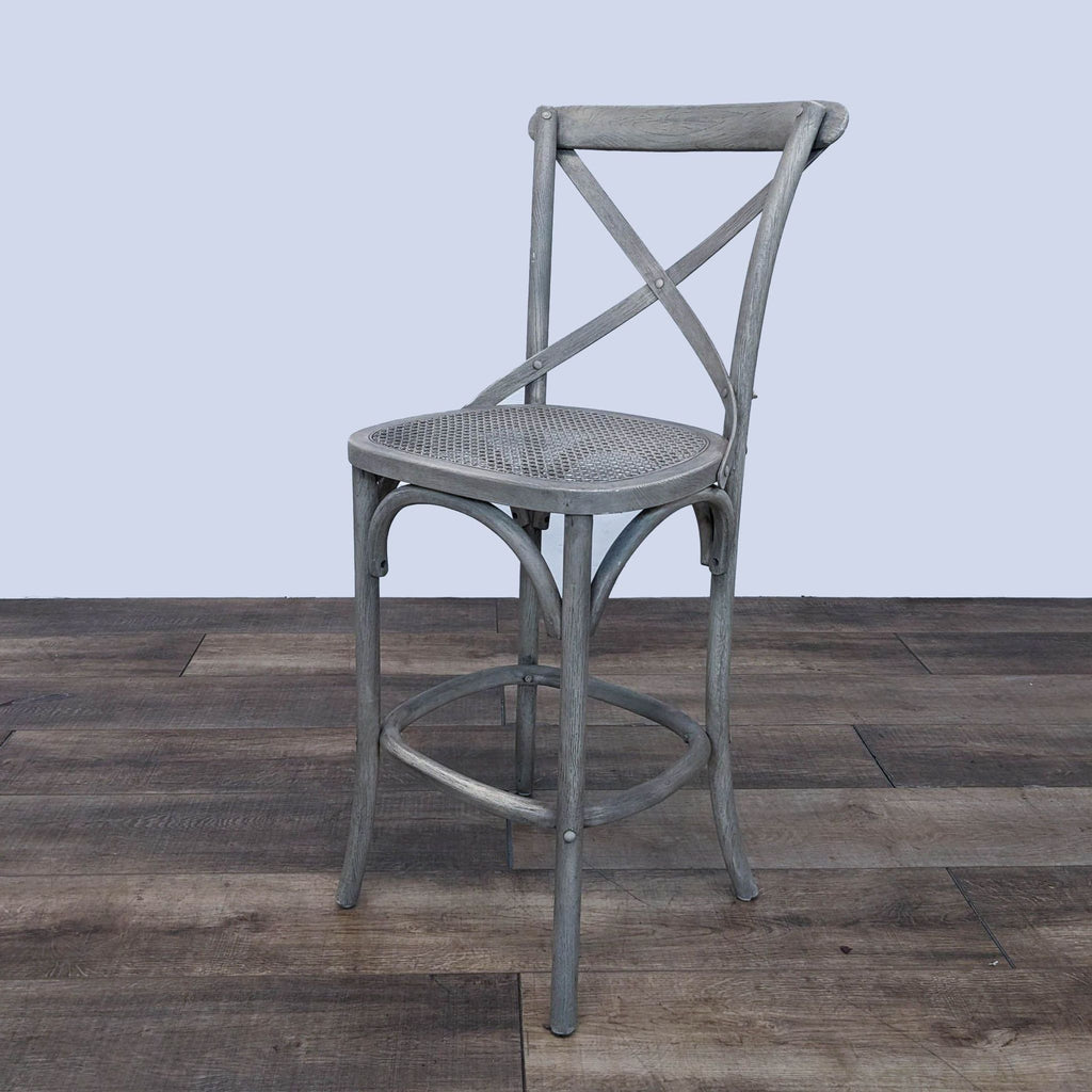 Restoration Hardware Style Cafe Bar Stools - Set Of 4