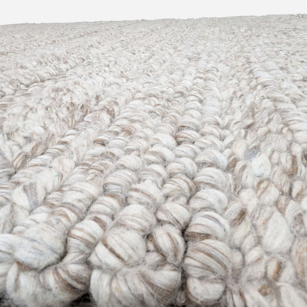 a close up of a wool blanket
