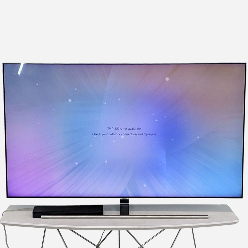 Samsung 55-Inch LED Smart TV with Stand and Accessories