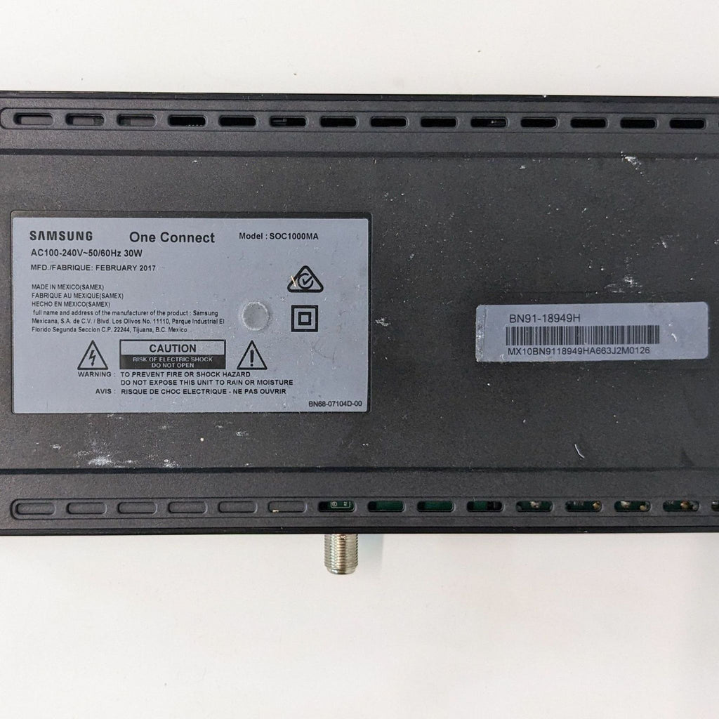 Samsung 55-Inch LED Smart TV with Stand and Accessories