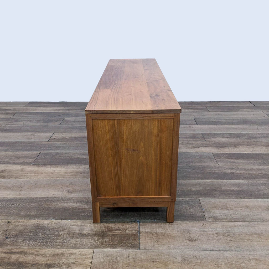 Mid-Century Modern Style Wood Dresser with Six Drawers