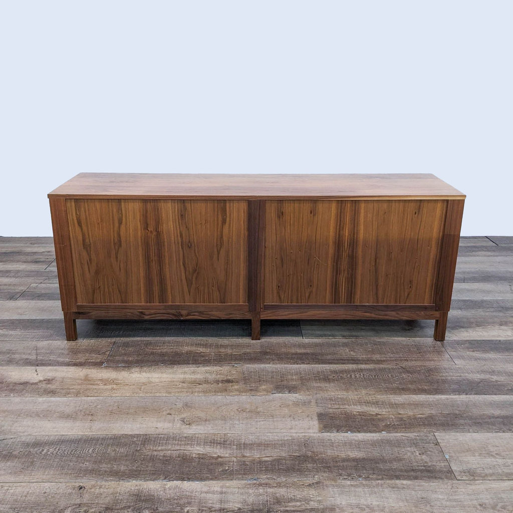 Mid-Century Modern Style Wood Dresser with Six Drawers
