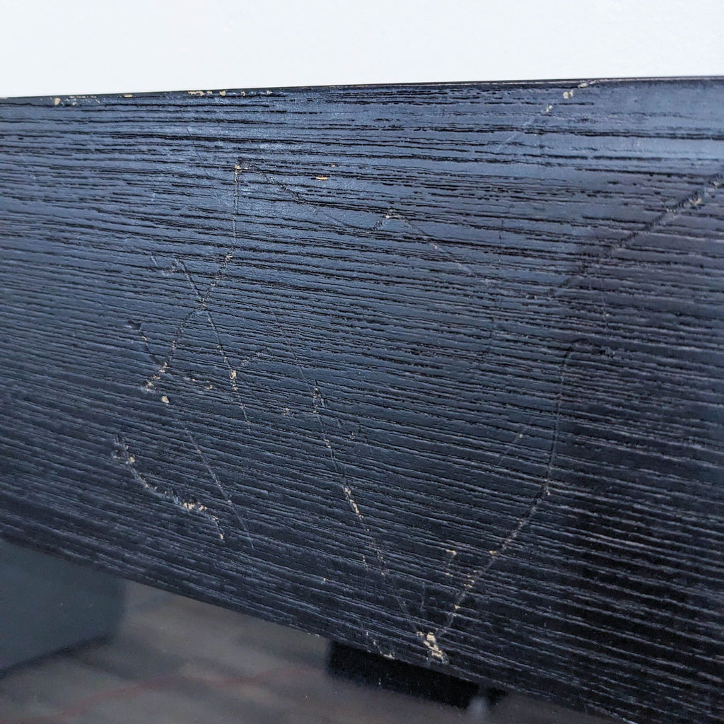 Modern Circular Metal Wall Sculpture in Black Shadow Box Frame