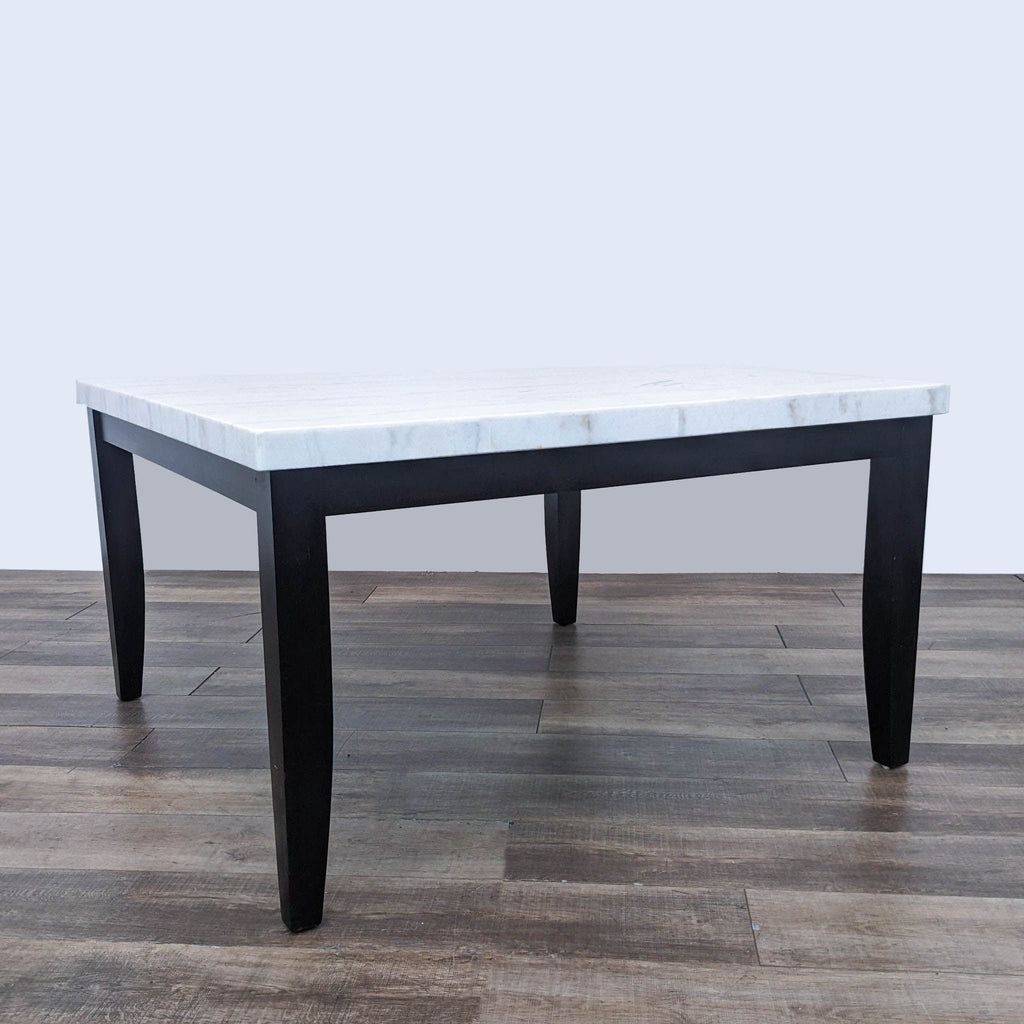 Marble Top Modern Style Dining Table by Steve Silver