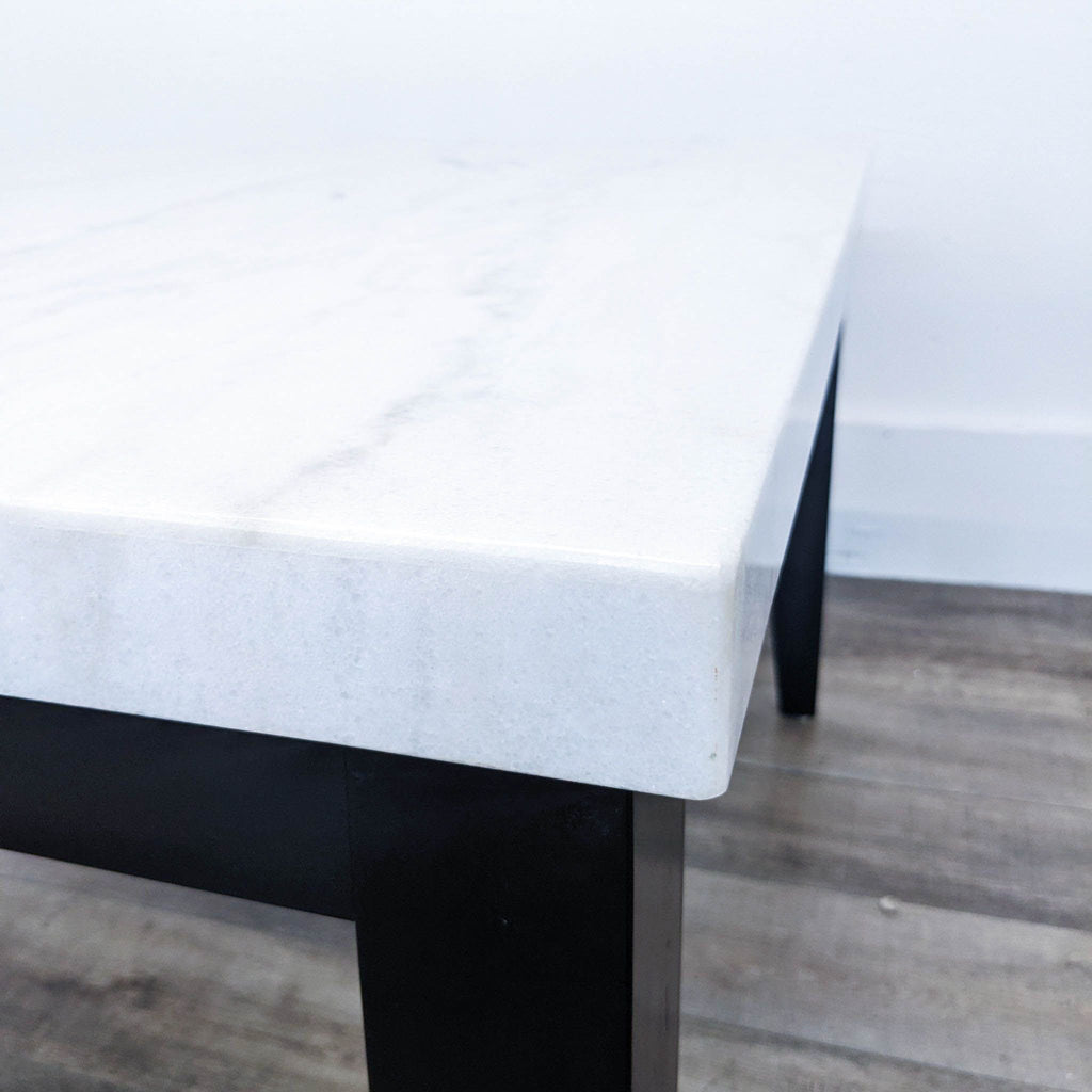 Marble Top Modern Style Dining Table by Steve Silver