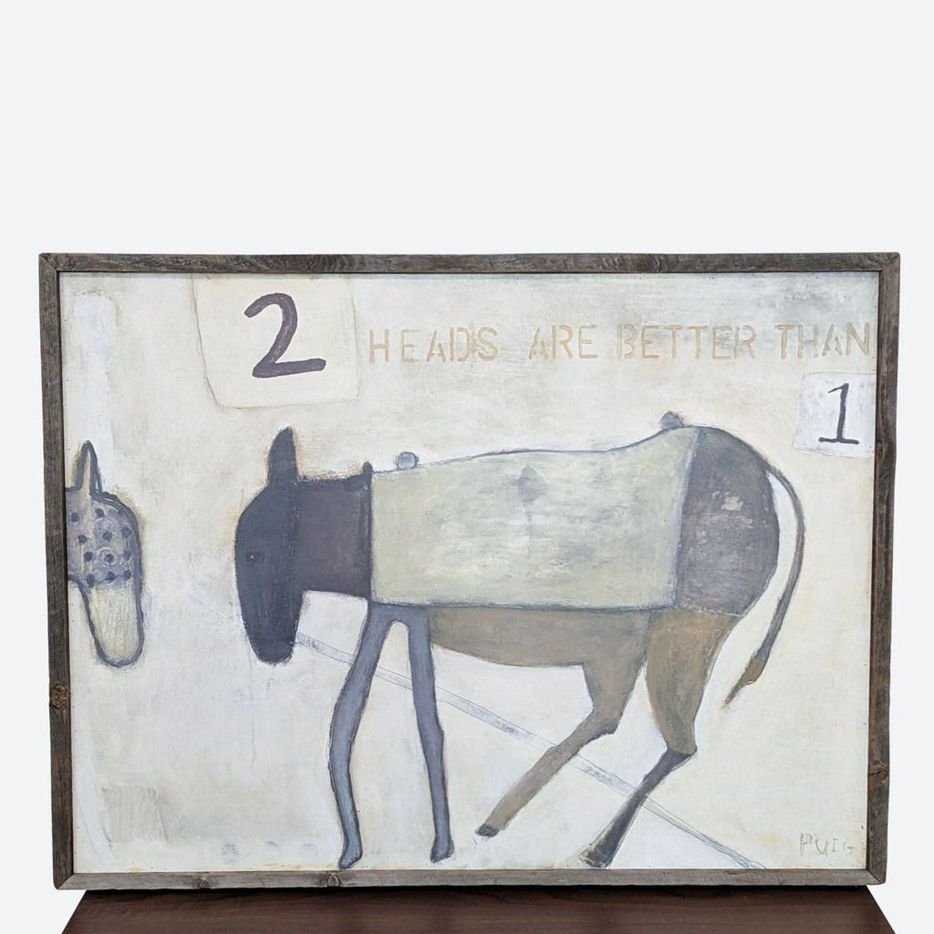 the head is better than the head is a painting by [ unused0 ]