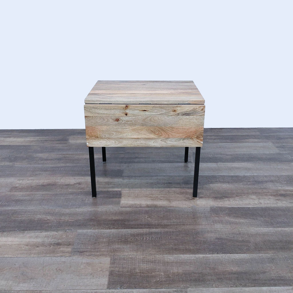 the [ unused0 ] table is made from reclaimed wood.