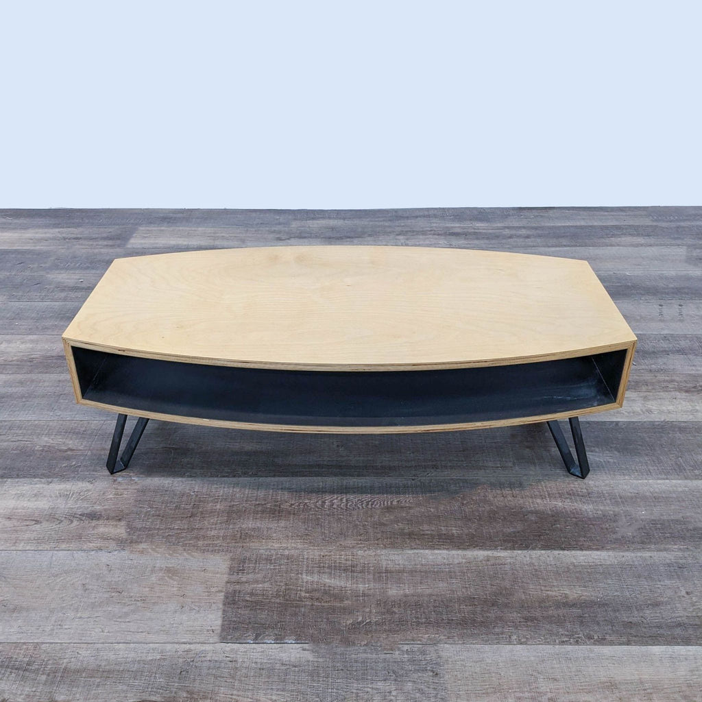 Open Shelf Coffee Table