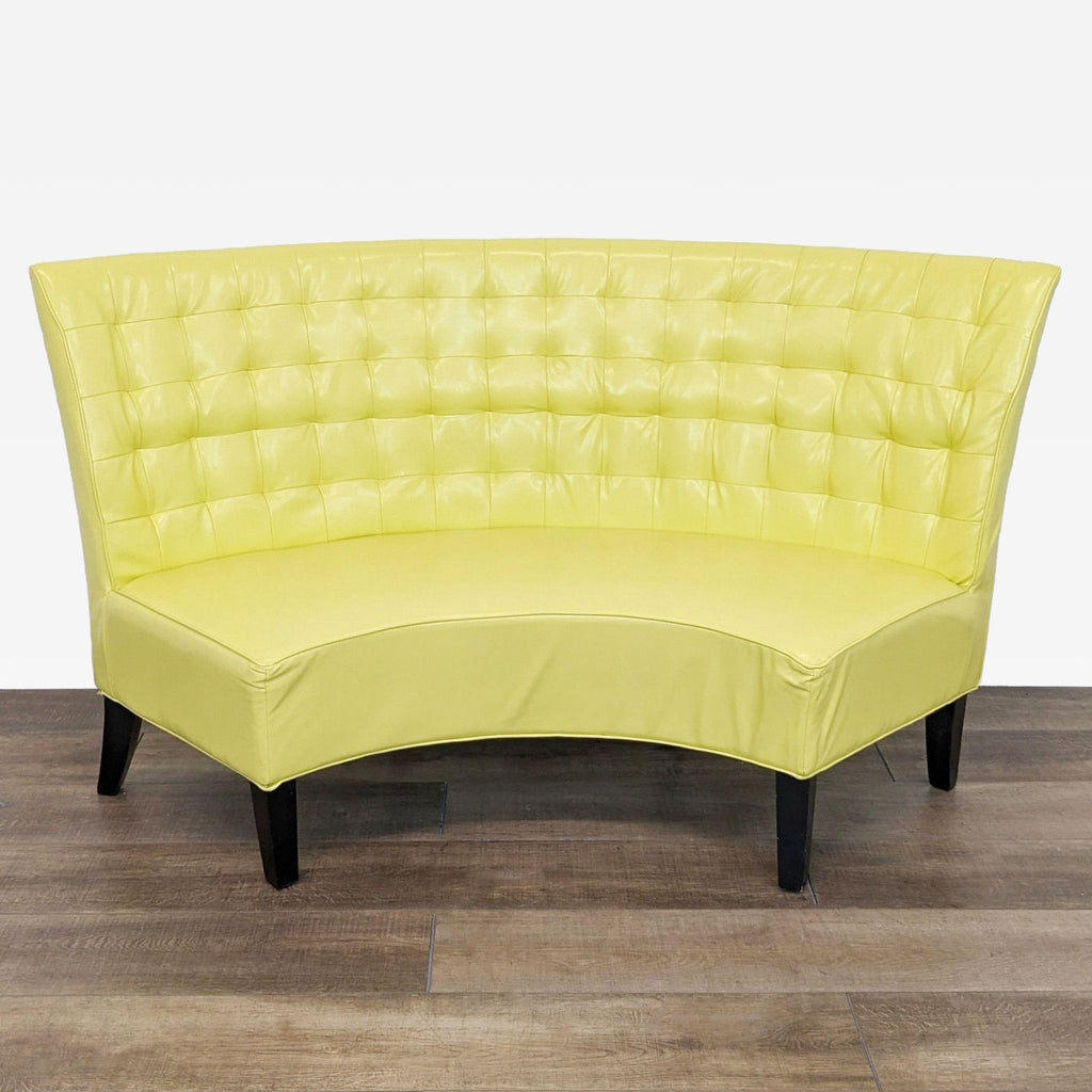 a yellow sofa in the style of [ unused0 ]