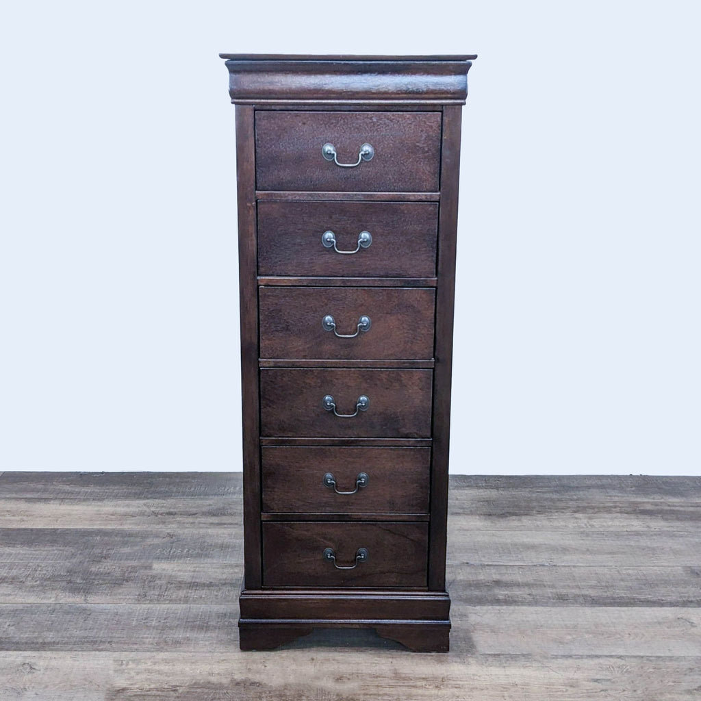 the tall chest of drawers