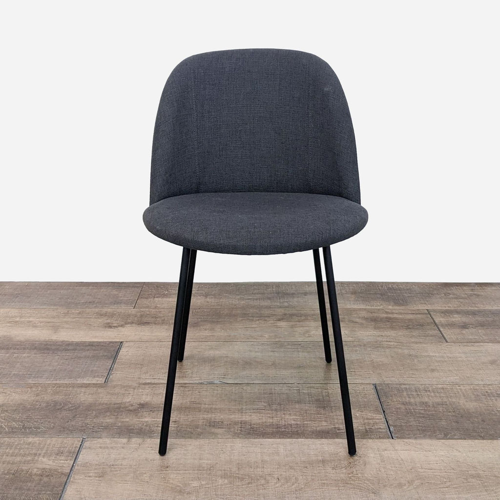 the chair is a modern take on the classic design.