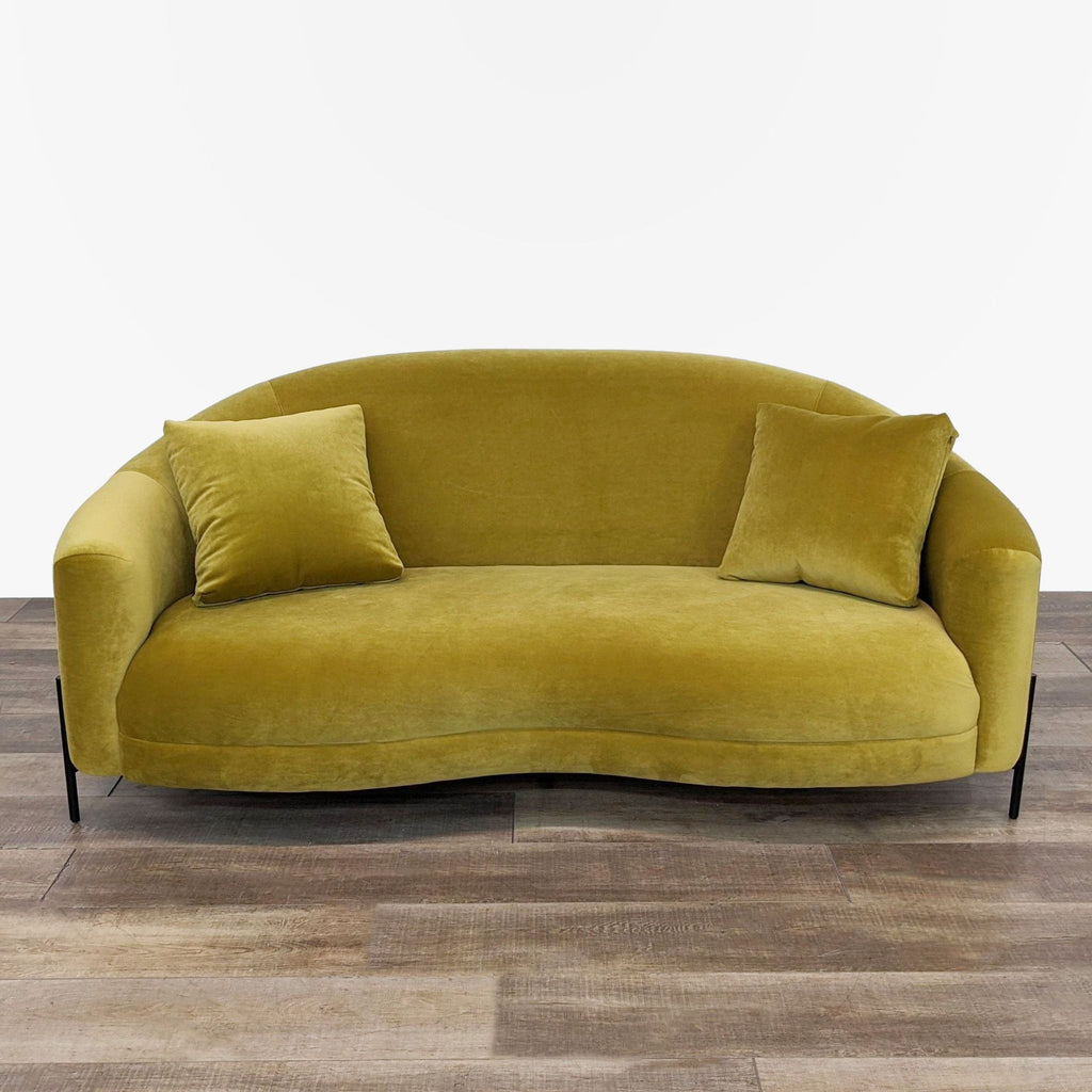 the [ unused0 ] sofa is a modern sofa with a modern twist.