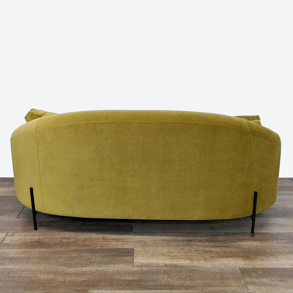 Modern Fiona Velvet Loveseat by Interior Define