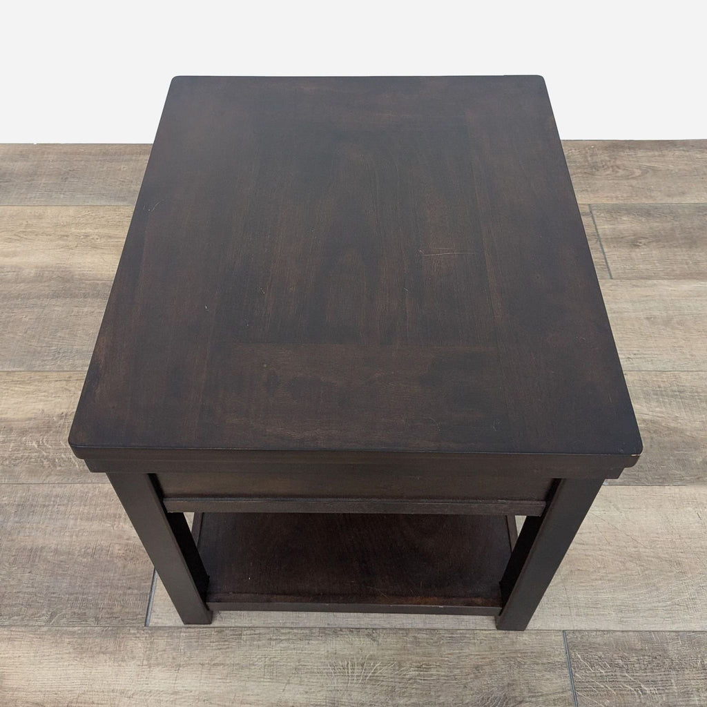 the urban port brown square coffee table