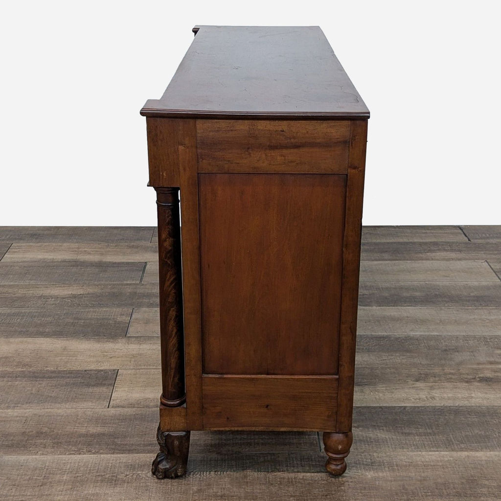 Antique American Empire Style Sideboard