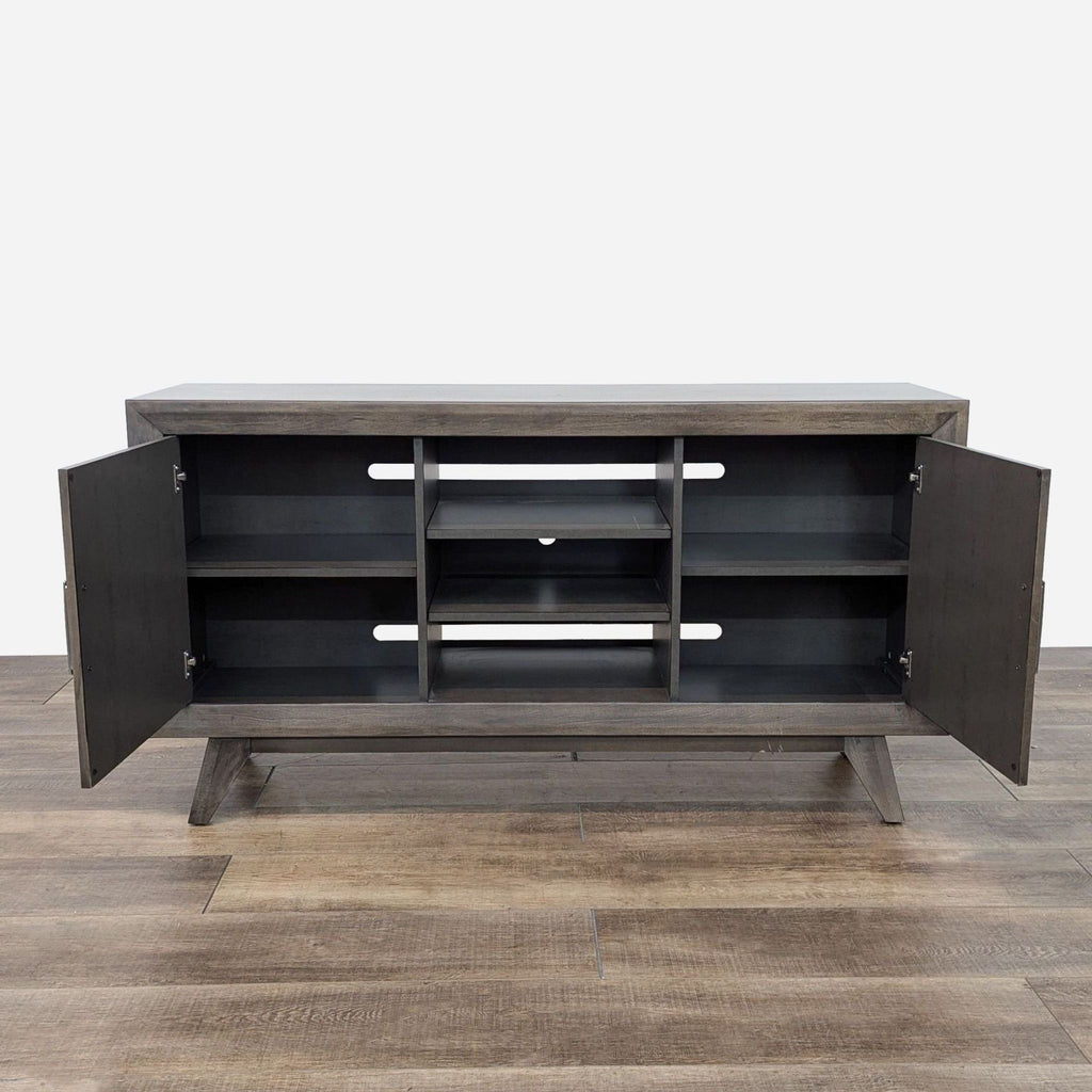 the [ unused0 ], black, steel, wood, metal, cabinet, storage, storage