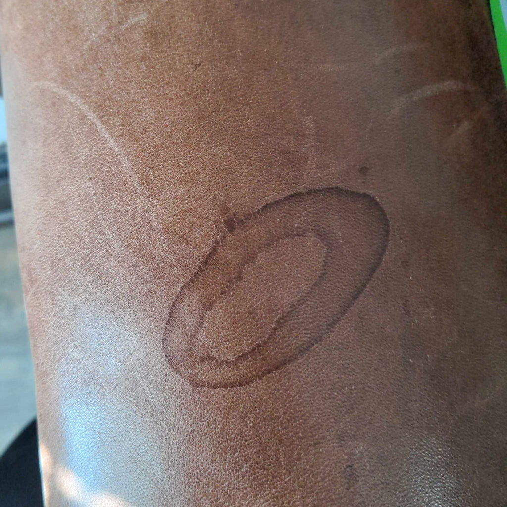 Ralph Lauren 3-Seat Brown Leather Sofa