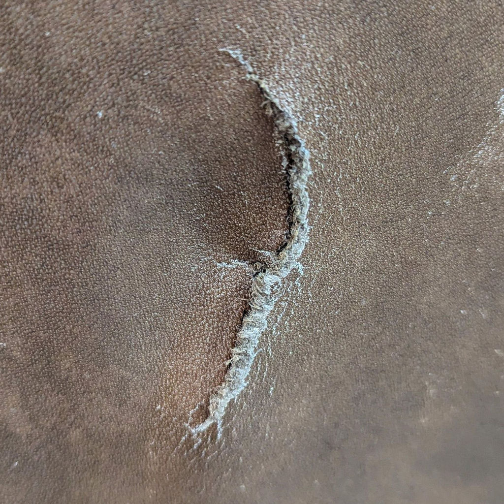 Ralph Lauren 3-Seat Brown Leather Sofa