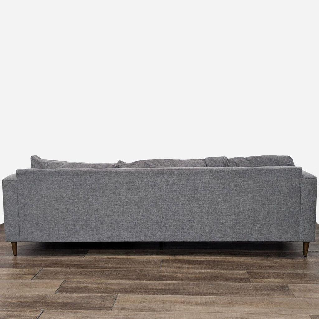 Crate & Barrel Avondale Wood Leg 2-Piece Sectional Sofa with Chaise