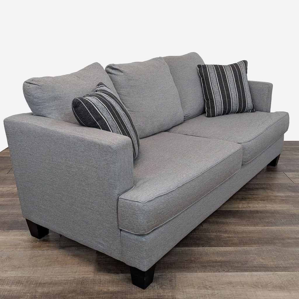 Living Spaces Grace Contemporary 3-Seat Sofa