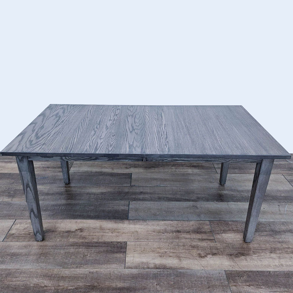 the gray barn grey wood grain coffee table